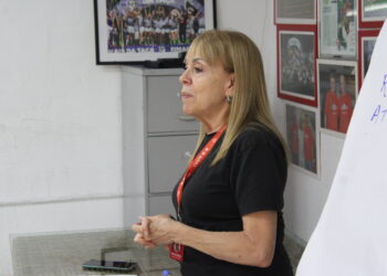 Atletas do Sub-17 do Audax participam de palestra sobre responsabilidade e postura dentro e fora dos gramados